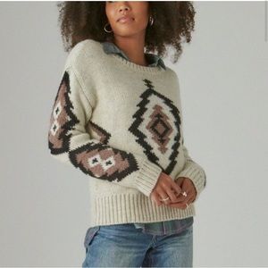 NWT Lucky Brand Sweater XXL